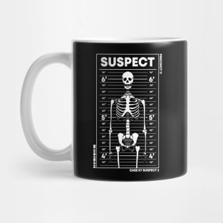 Suspect Skeleton #2 - White Mug